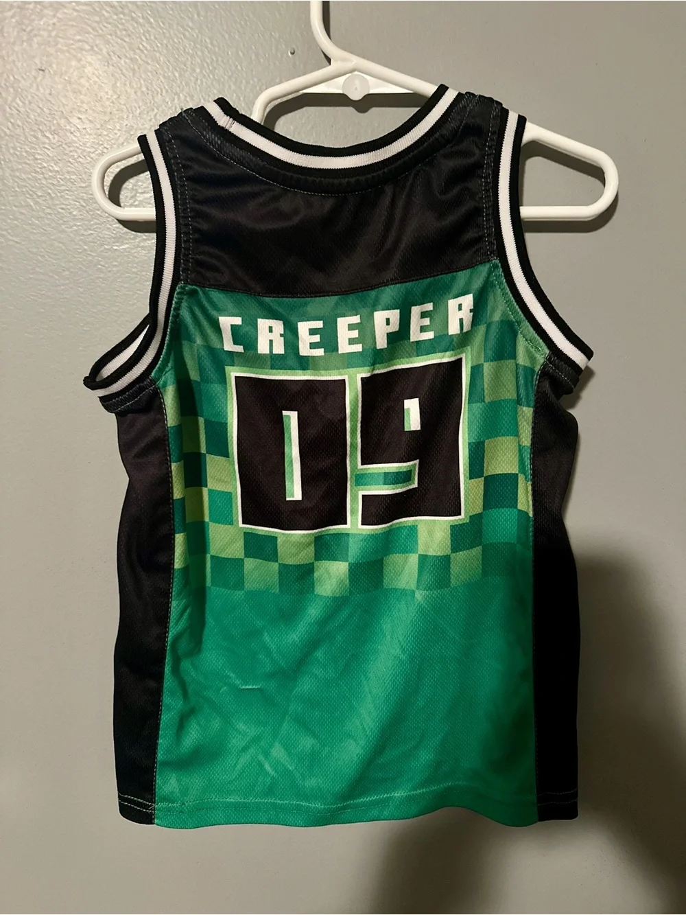 Minecraft Boys' Green Creeper Graphic Athletic Tank